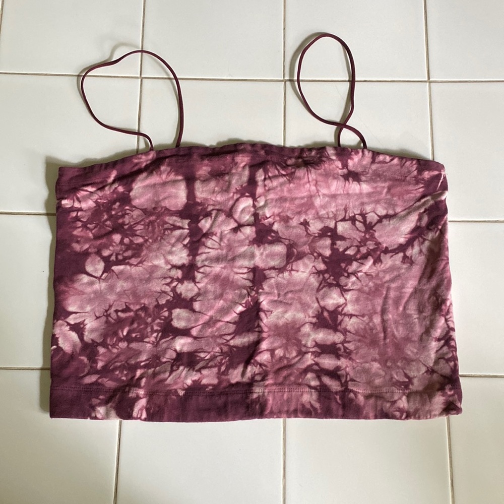 American Eagle, large, purple tie dye